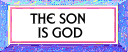 The Son is God