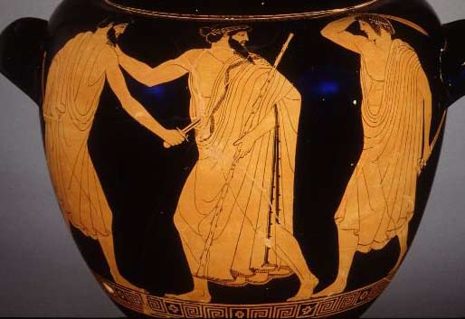 Harmodius and Aristogeiton, Red-Figure Vase