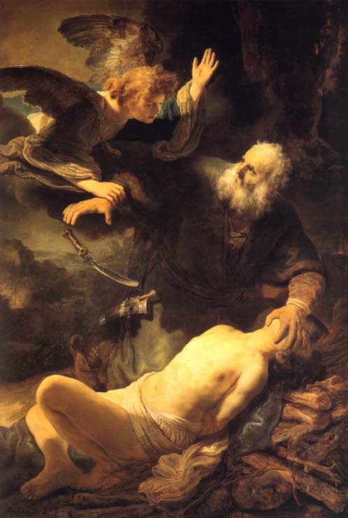 Rembrandt van Rijn, The Sacrifice of Isaac by Abraham