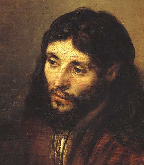 Head of Christ, Rembrandt van Rijn