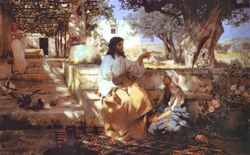 Henryk Siemiradzki, Christ in the House of Martha and Mary