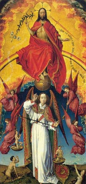 Rogier van der Weyden, The Archangel Michael