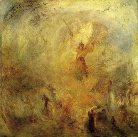 The Angel Standing in the Sun, by Joseph Mallord William Turner