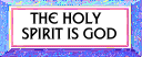 Holy Spirit is God