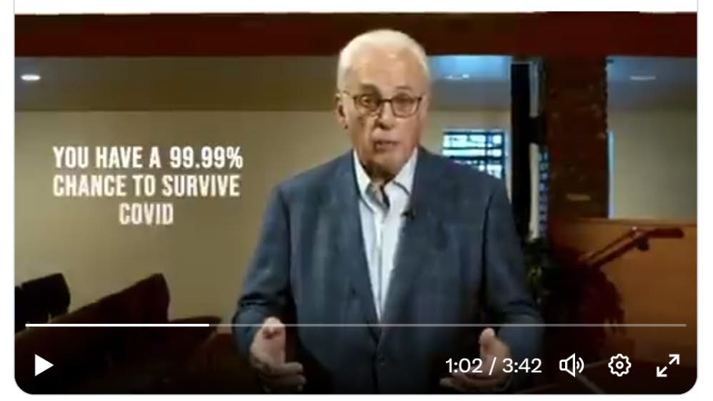 John MacArthur: 99.99% Survival Rate
