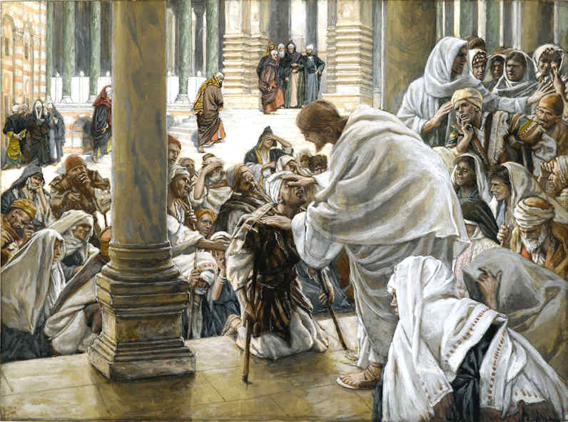 Jacques Tissot, Christ Healing the Blind Man