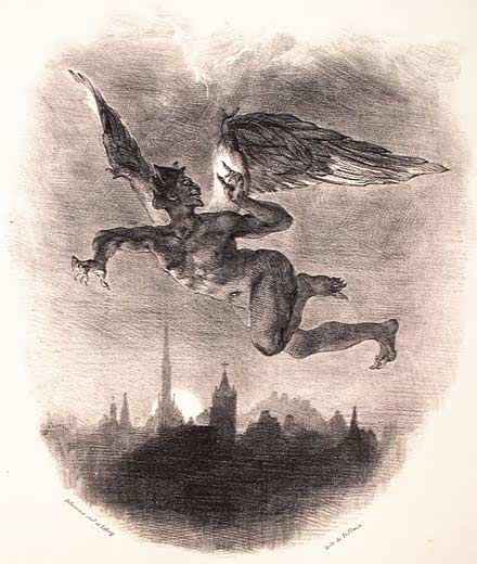 Eugene Delacroix, Mephistopheles