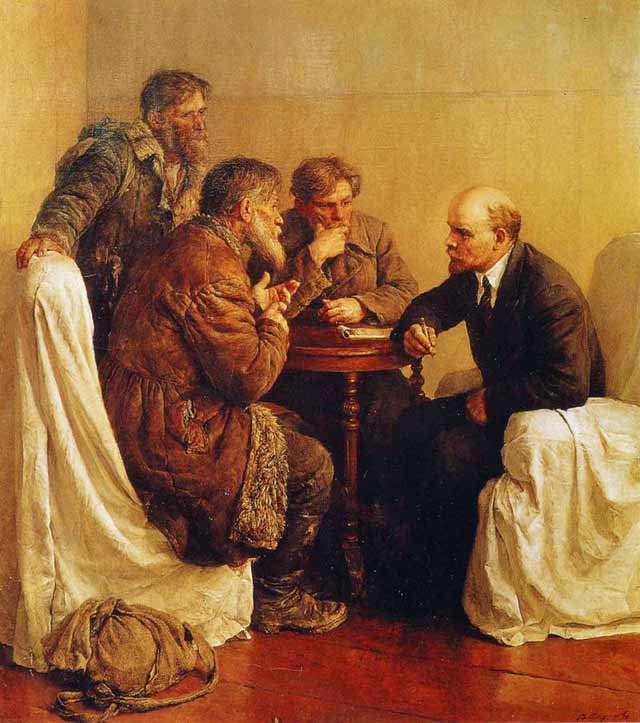 Vladimir Serov, Lenin with the Petitioners
