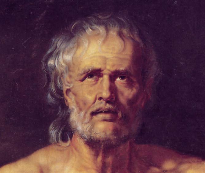 Lucius Annaeus Seneca, portrait by Peter Paul Rubens